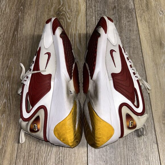 Nike Zoom 2K Red Light Orewood Mens Size 8.5 Red White AO0269-103 Sneaker Shoes - Picture 9 of 11